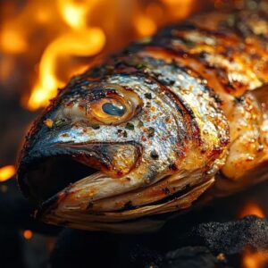 Horse Mackerel Fish - Large (Head)